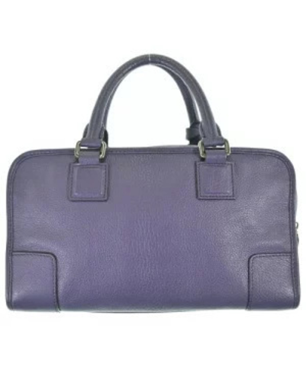 Loewe 28 leather Amazona top handles purple Handbag dual Purple